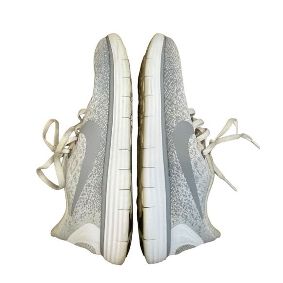 Nike Athletic‎ 'Free RN Distance Runners Sneakers Gray White Shoes Lightweight - Picture 5 of 11